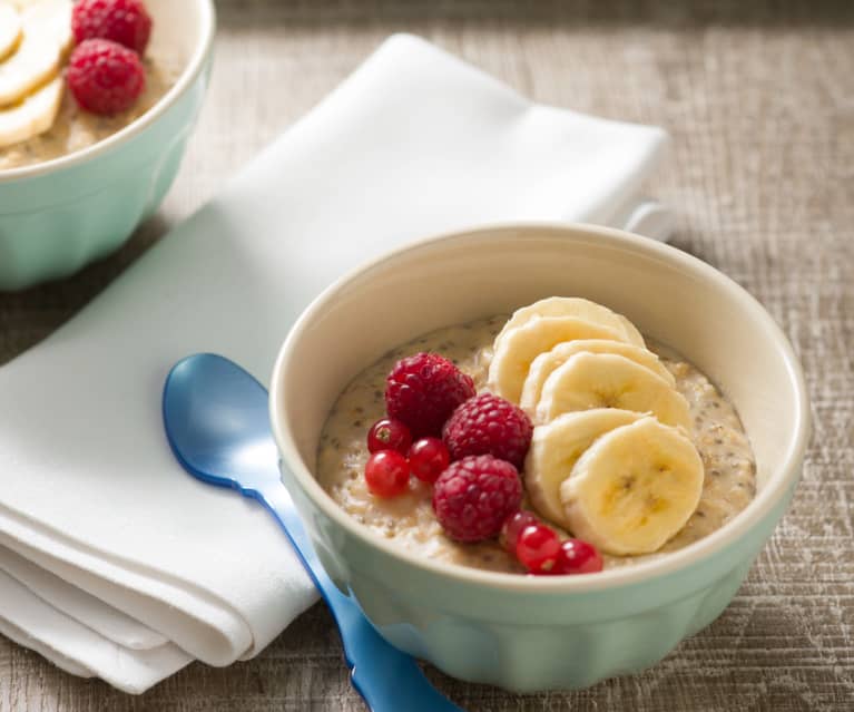 Porridge Mit Mandelmilch Und Chiasamen Cookidoo Das Offizielle Thermomix Rezept Portal