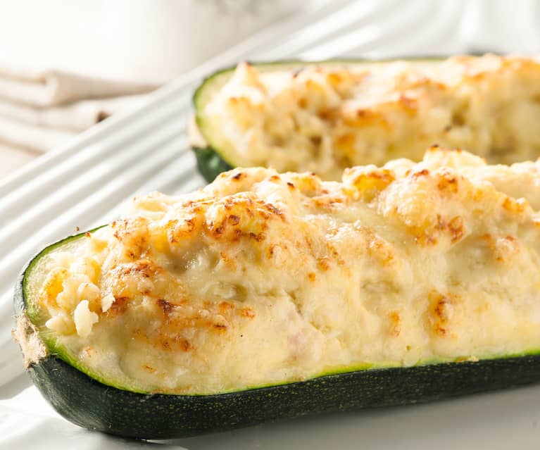 Stuffed zucchini