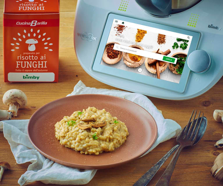 Risotto ai funghi CucinaBarilla - Cookidoo® – the official Thermomix® recipe  platform