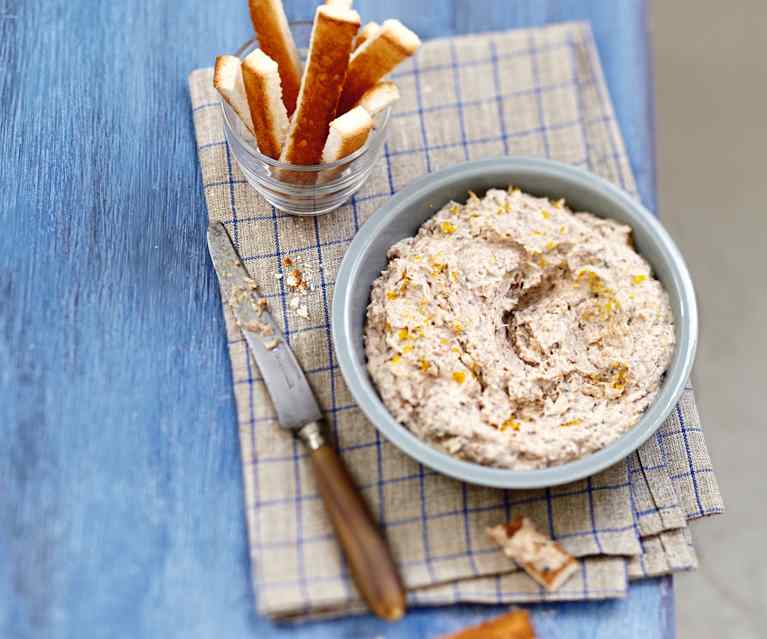 Rillettes de sardines à l'orange