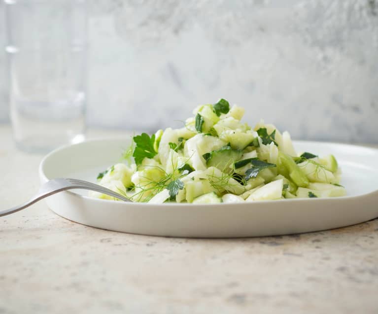 Fresh fennel salad