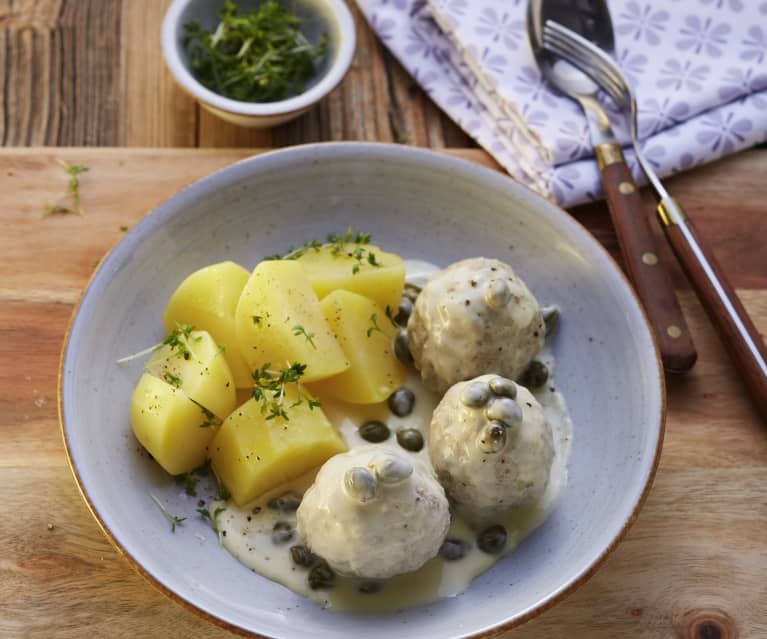 Königsberger Klopse mit Kartoffeln