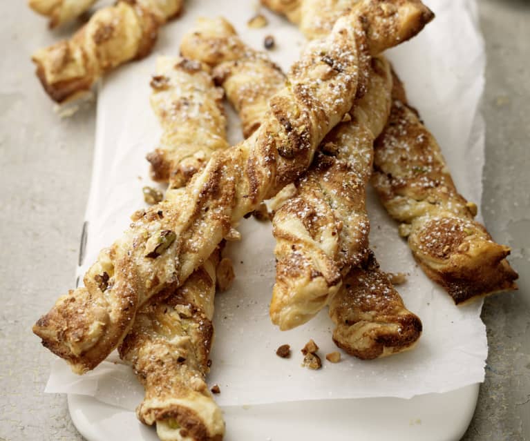 Pistachio Almond Twists