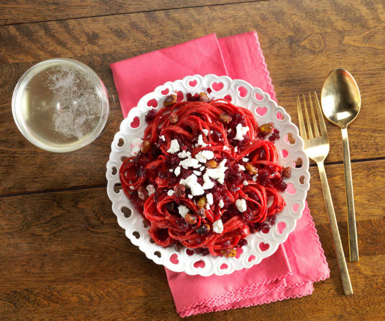 Light and Fresh Beet Pasta