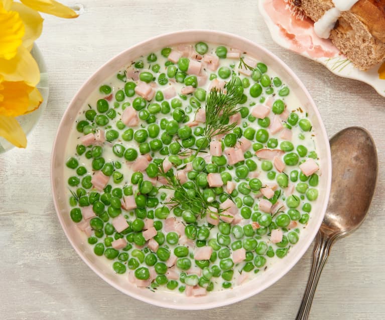 Creamed Peas and Ham