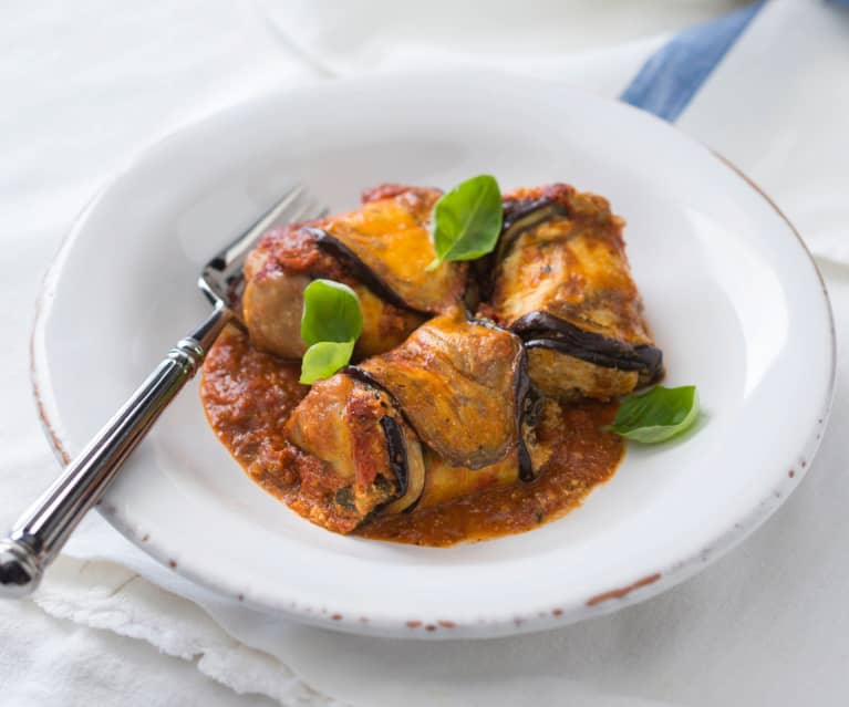 Eggplant cannelloni