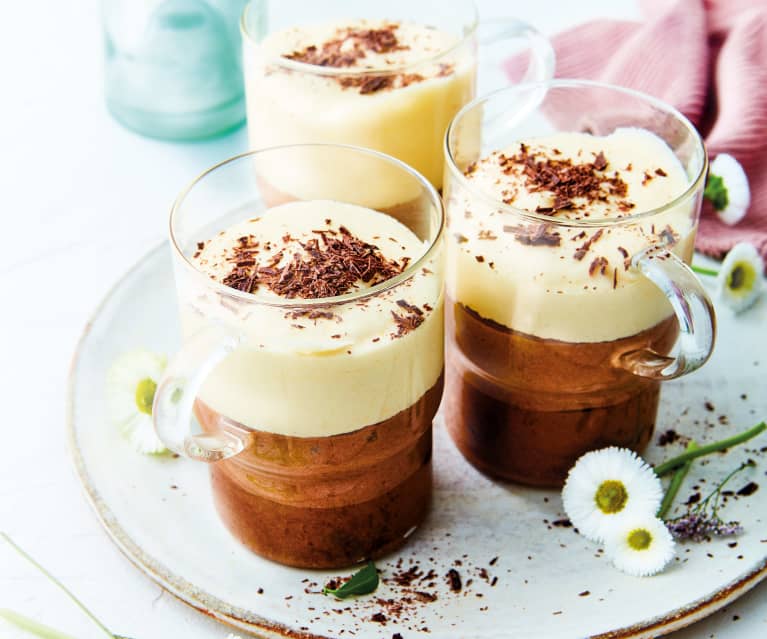 Mousse aux 3 chocolats