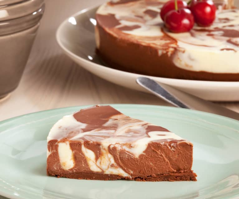 Cheesecake marmorizzata