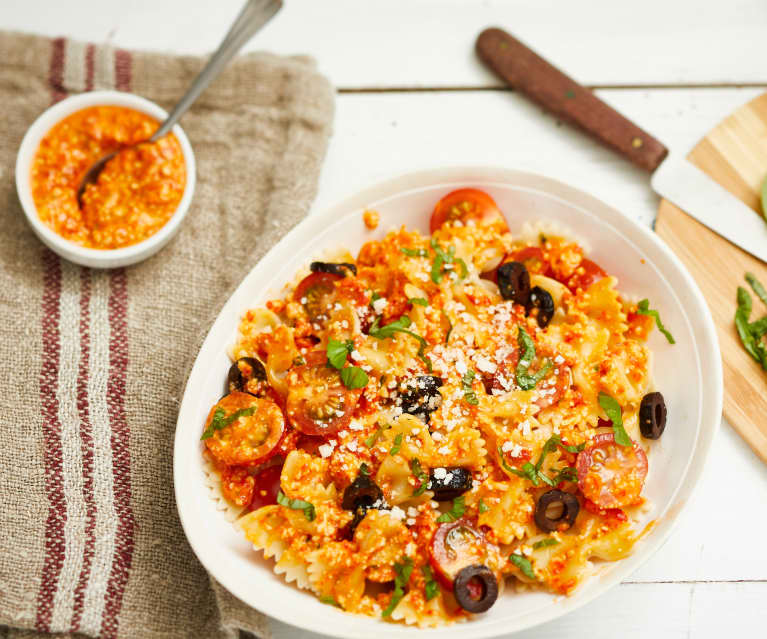 Salade de quinoa, tomates, pois chiches et mozza - Cookidoo® – the