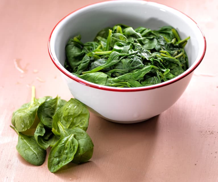 Steamed Spinach