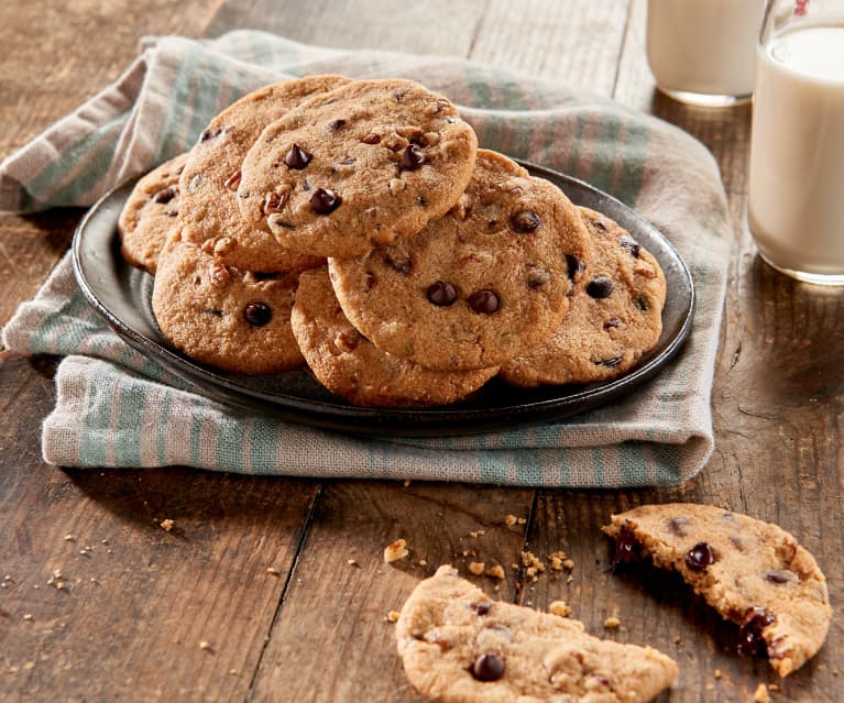 Cookies alle noci e gocce di cioccolato - Cookidoo® – the official  Thermomix® recipe platform