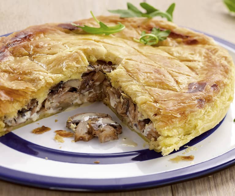 Mushroom pie