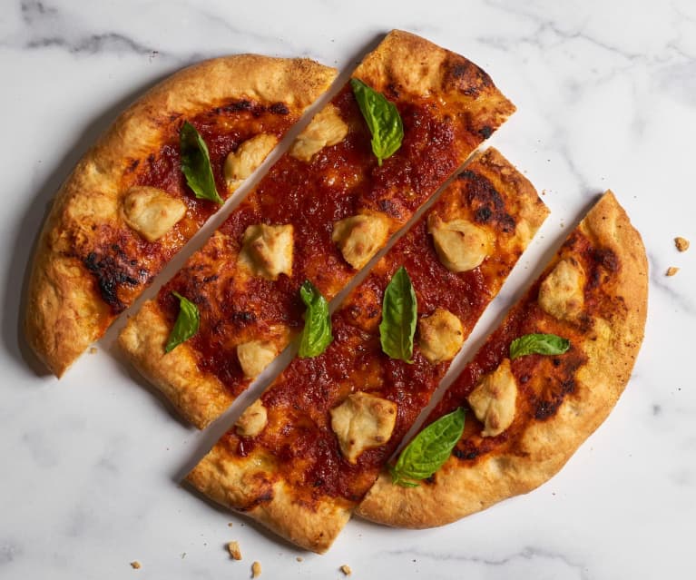 Pizza con mozzarella de nuez de la India TM6 - Cookidoo® – la plataforma de recetas  oficial de Thermomix®