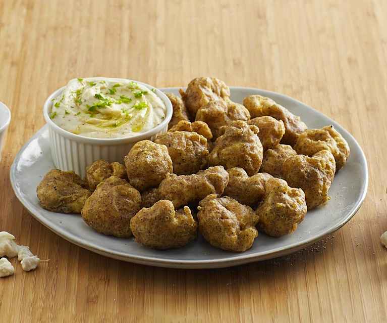 Frittelle di cavolfiore in pastella di grano saraceno (senza glutine)