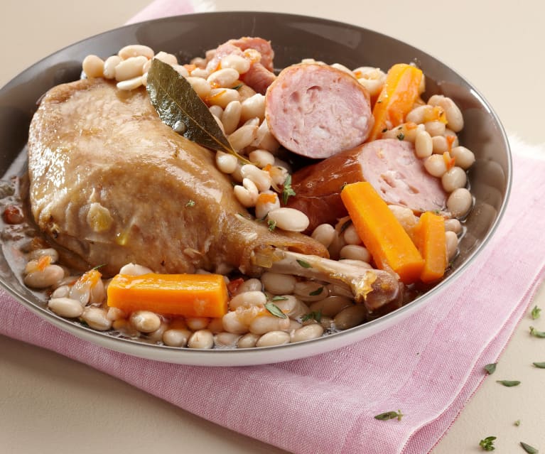 Cassoulet au canard confit