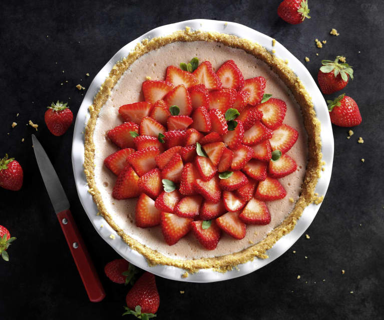 Strawberry Chiffon Pie