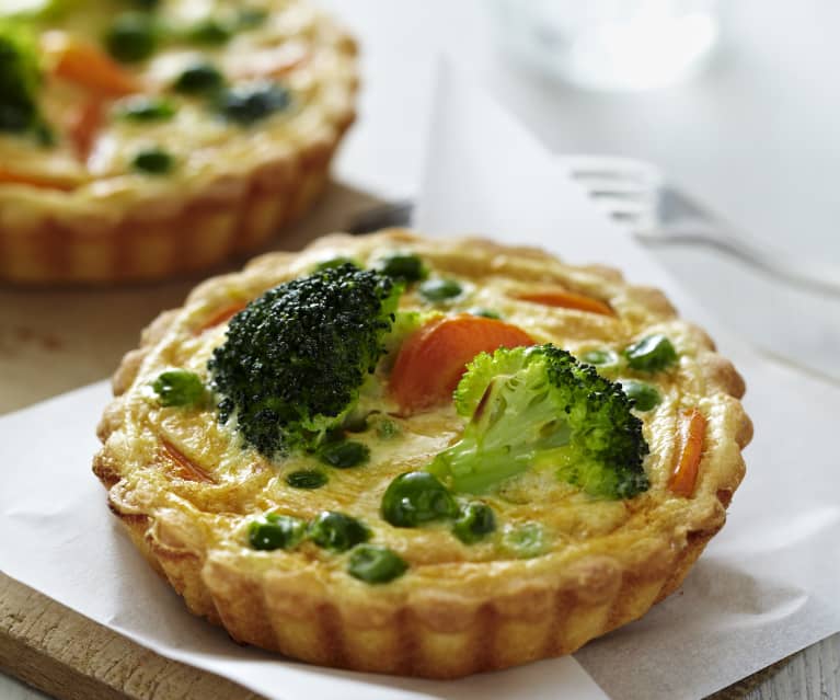 Mini-Gemüse-Quiches - Cookidoo® – das offizielle Thermomix®-Rezept-Portal