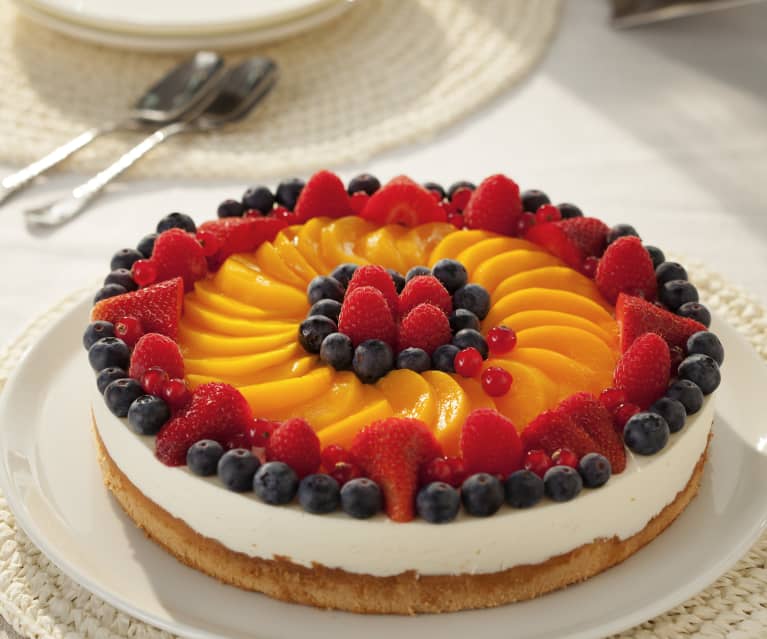 Tarta de frutas de verano Tarta de frutas de verano