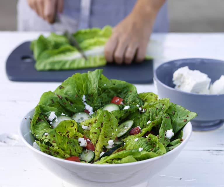 Quinoa and Lettuce Salad