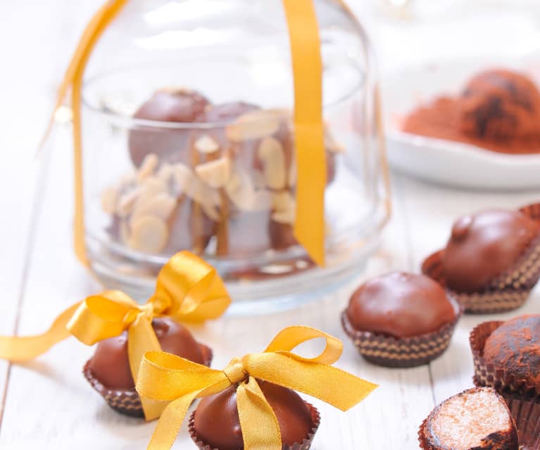 Praline con liquore alla mandorla