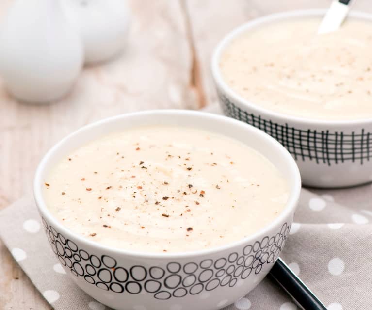 Gemüsesuppe bianco