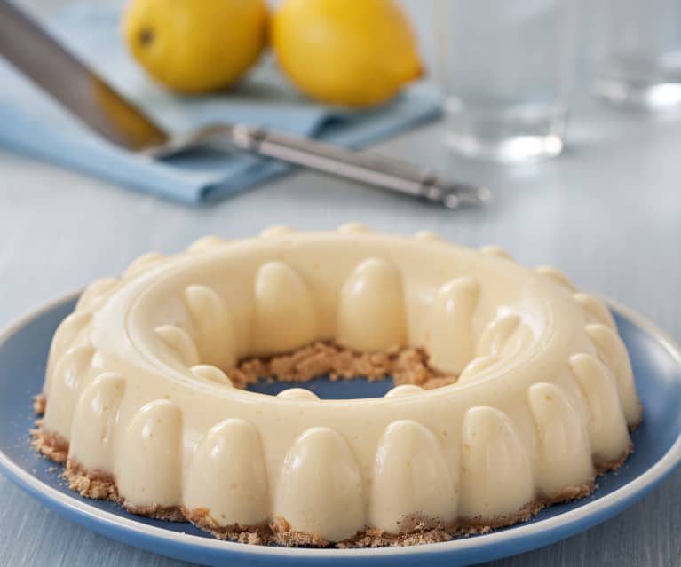 Pastel de limón con galletas