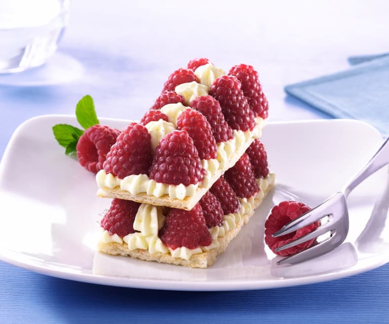 Raspberry Dacquoise