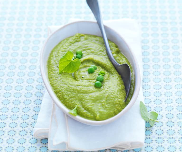 Purée de petits pois