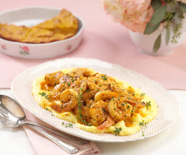 Garlic Shrimp and Grits - Cookidoo® – the official Thermomix® recipe  platform