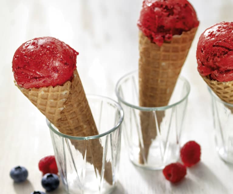 Glace aux fruits