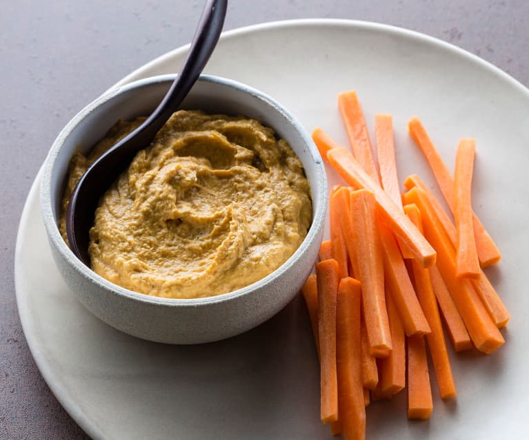 Roasted carrot dip