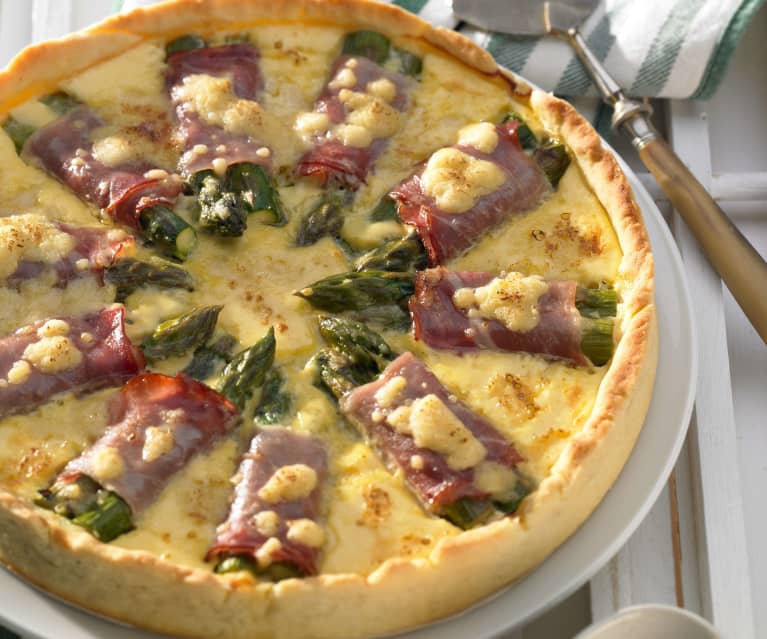 Quiche ze szparagami