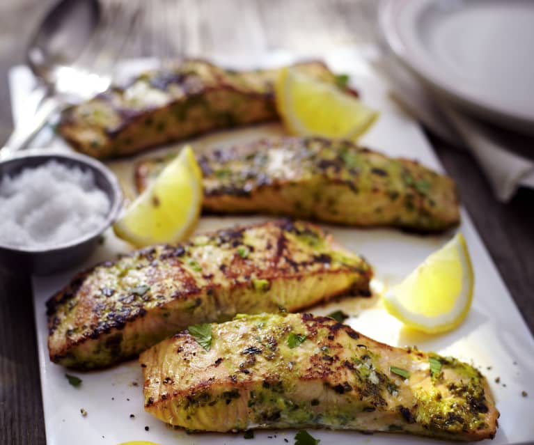 Sous-Vide Salmon with Lemon and Herbs - Cookidoo® – the official Thermomix®  recipe platform