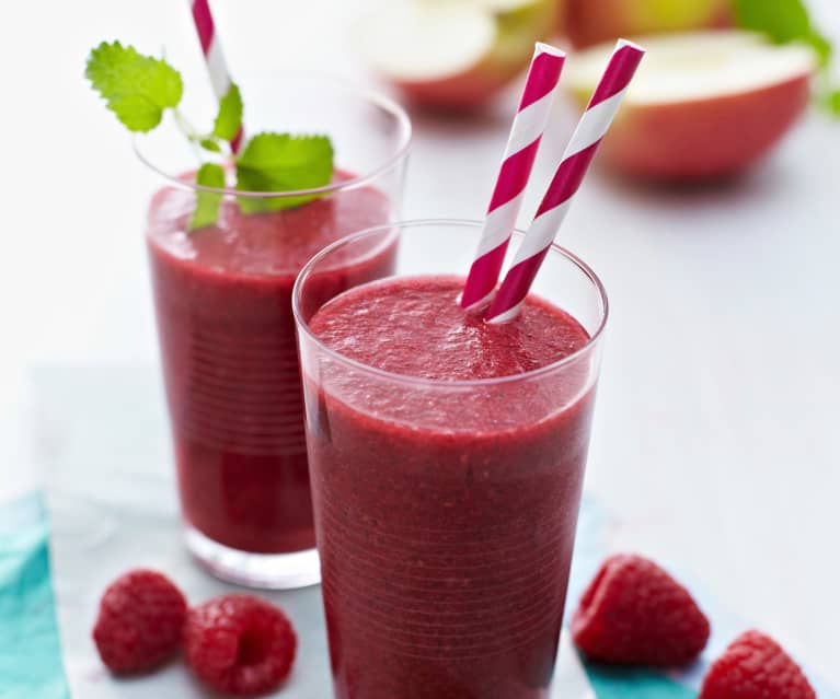 Frambuazlı ve Yeşil Çaylı Smoothie