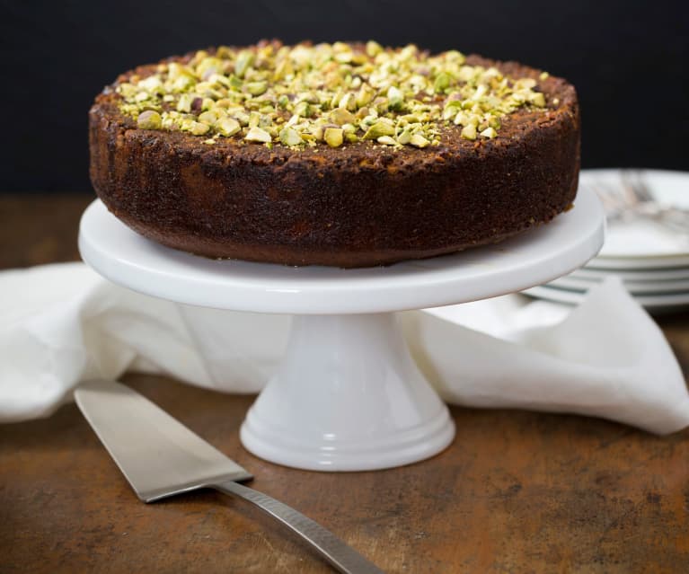 Chocolate Pistachio Cake Recipe | Baked by an Introvert