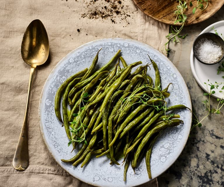 Judias verdes rehogadas hechas en Thermomix® - Verduras