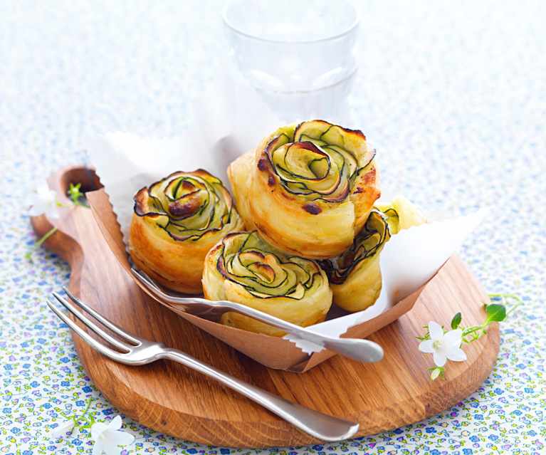 Tartelette courgette-brebis