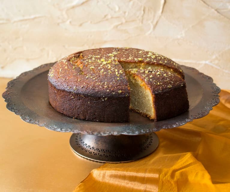 Pastel de cardamomo y limón