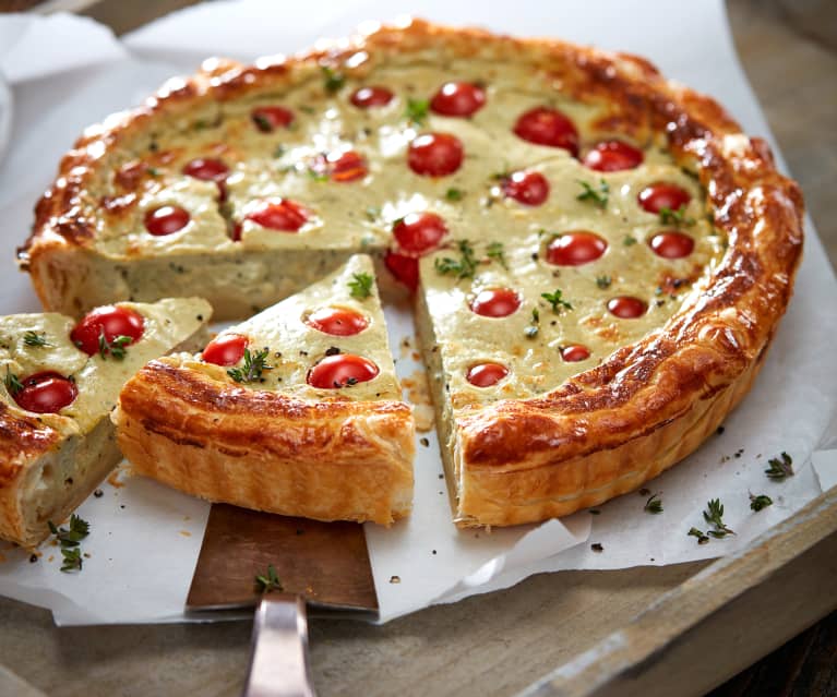 Blätterteig-Gorgonzola-Quiche - Cookidoo® – la plateforme de recettes ...