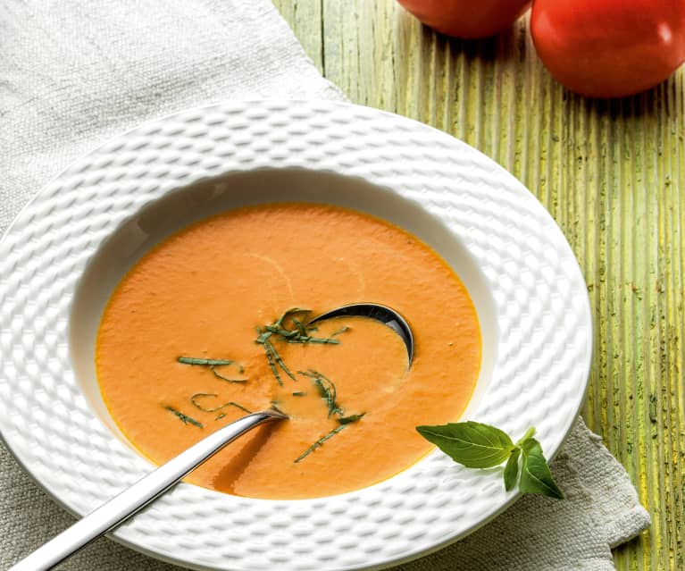 Cream of tomato soup