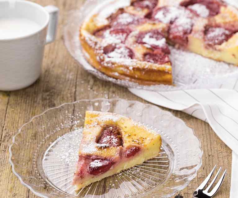 Clafoutis alle fragole (senza glutine)