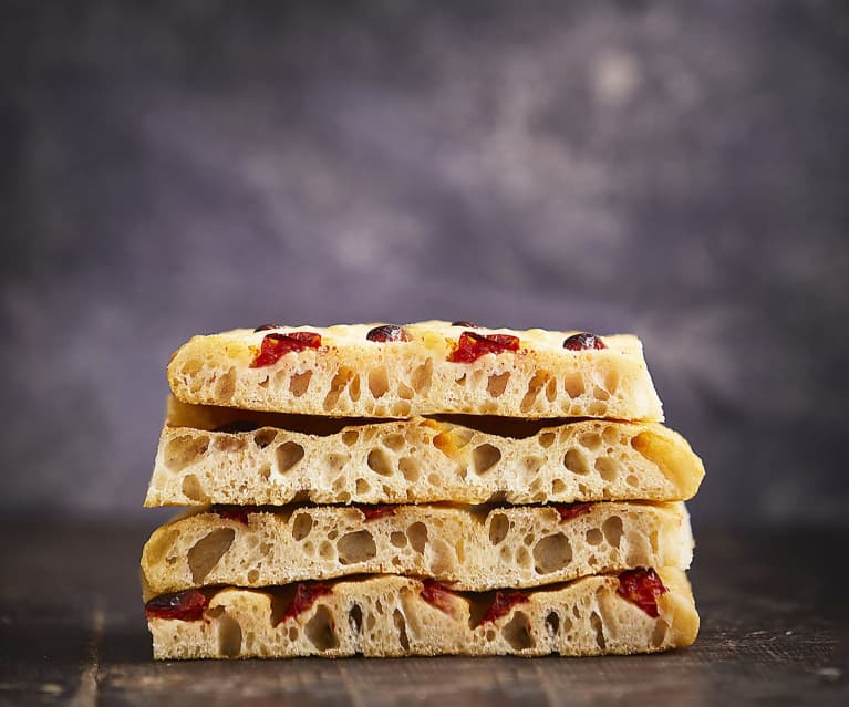 IMPASTO UNICO e idratato per focaccia pane e pizza in teglia con BIMBY 