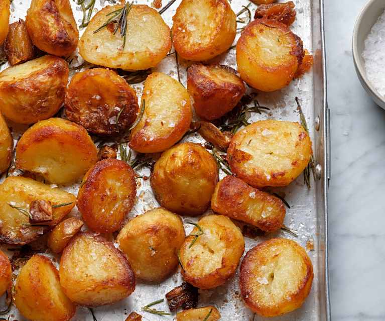 Roast Potatoes with Rosemary and Garlic