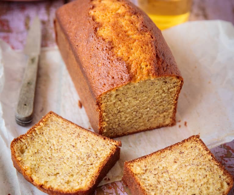 Cake à la banane et au chocolat blanc