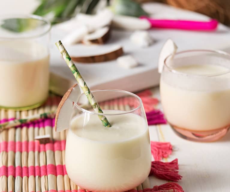 Pina colada mocktail