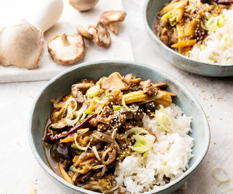 Sauté de champignons