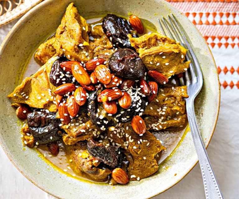 Tajine d'agneau aux pruneaux