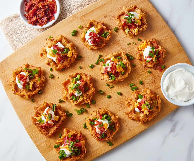 Loaded Potato Waffle