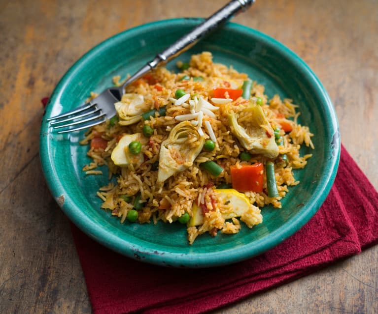 Vegetable pilaf