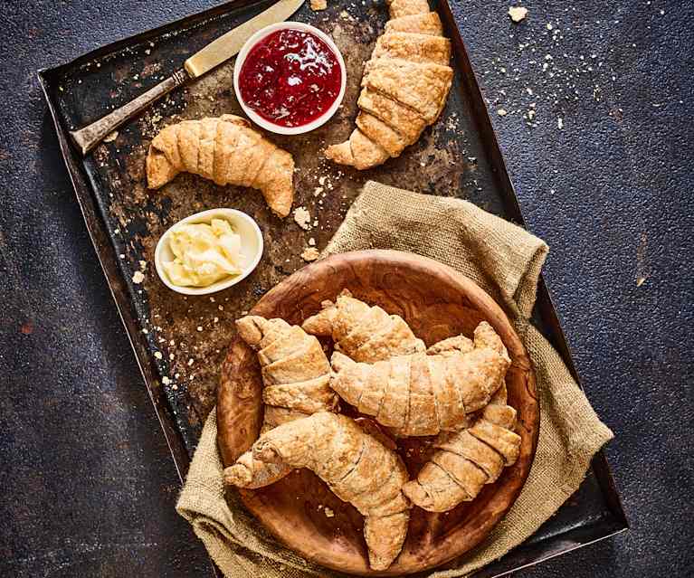 Celozrnné croissanty